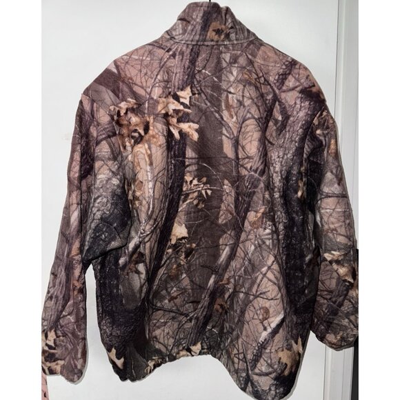 Whitewater Outdoors Ducks Unlimited Camouflage Jacket  Men Size XL 1/4 Zip-Up - Picture 3 of 6